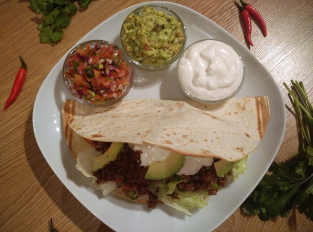 Hovězí tacos